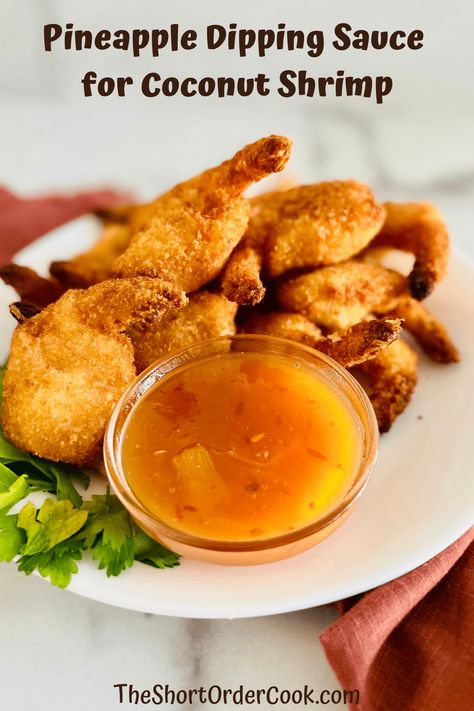 Pineapple Dipping Sauce For Chicken, Dip For Coconut Shrimp Recipe, Pineapple Sauce For Coconut Shrimp, Pineapple Sauce For Fish, Mango Sauce For Shrimp, Pineapple Dipping Sauce For Shrimp, Pina Colada Dipping Sauce For Shrimp, Coconut Shrimp Sides, Pineapple Rum Sauce Recipe