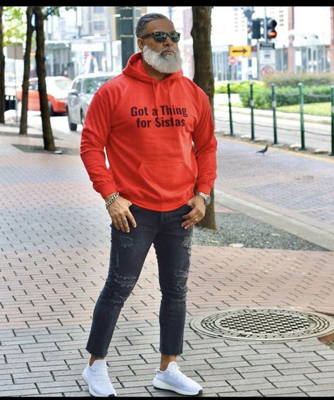 Irvin Randle, Black Men Outfits, Gents Wear, 50 Dress, Older Mens Fashion, African Wear Styles For Men, Black Men Fashion Swag, Beard Gang, Beard Life