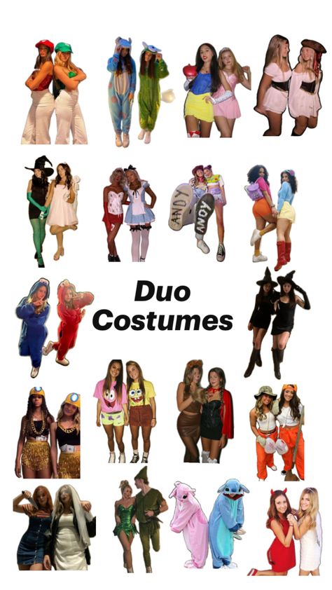 Halloween Costumes Classic, Halloween Costumes Horror, Easy Halloween Costume Ideas, Duo Halloween Costume Ideas, Carnaval Outfit, Horror Halloween Costumes, Lilly Pulitzer Outfits, Themed Halloween Costumes, Cute Group Halloween Costumes