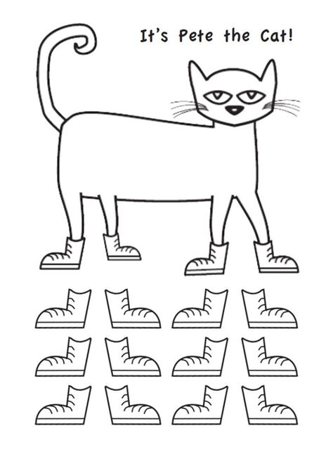 Pete the cat – I love my white shoes – Anglès Escola Cal Maiol Pete The Cat Shoes Template, Pete The Cat White Shoes Printable, Pete The Cat And His White Shoes, Pete The Cat I Love My White Shoes Activities, I Love My White Shoes Activities, Pete The Cat I Love My White Shoes Craft, Pete The Cat I Love My White Shoes, Pete The Cat White Shoes, Pete The Cat Activities For Preschoolers