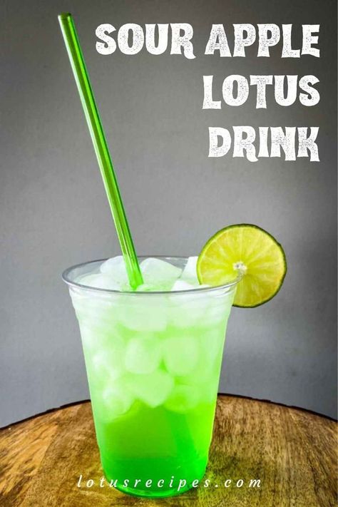 sour apple lotus drink-pin image Lotus Energy Drink Combinations, Lotus Energy Drink Ideas, Lotus Drink Flavors, Lotus Energy Drinks, Lotus Drink Ideas, Lotus Recipes, Lotus Recipe, Lotus Energy, Lavender Drink