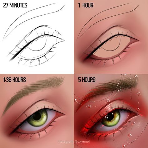 #eyesdrawing #Drawing #digitaldrawing #Lkyunelart #animeaye #semirealisticart #realisticart #aestheticart #aestheticdrawing Eyes Reference Realistic, Round Eyes Drawing, Drawing Eyes Digital, Drawing Ideas Eyes, Digital Portrait Tutorial, Eye Digital Art, Procreate Drawing Ideas, Drawing Ibispaint, Digital Eyes