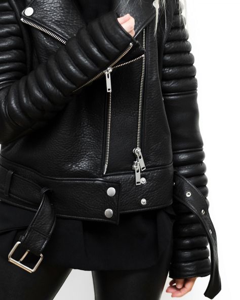 figtny.com | The Arrivals Rainier Leather Moto Jacket Burberry Leather Jacket, Leather Jacket Men Style, Distressed Leather Jacket, Leather Jacket Outfits, Rocker Style, Men's Leather Jacket, Outfit Trends, All Black Outfit, Biker Style