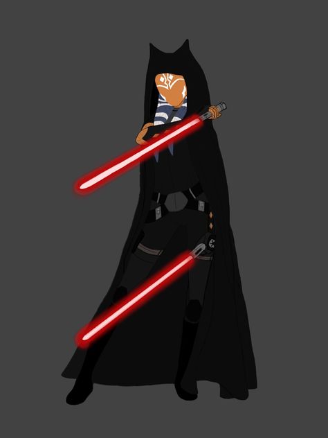 Dark Side Ahsoka, Sith Ahsoka, Star Wars Alternate Universe, Clone Wars Ahsoka, Ashoka Tano, Dark Side Star Wars, Star Wars Characters Pictures, Star Wars Ahsoka, Star Wars Love