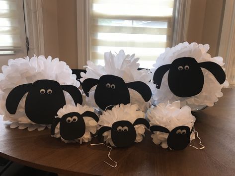 Shaun The Sheep Birthday, Shaun Sheep, Sheep Diy, Sheep Crafts, Pastor Appreciation, Church Youth, Pastors Appreciation, Shaun The Sheep, Easy Arts And Crafts