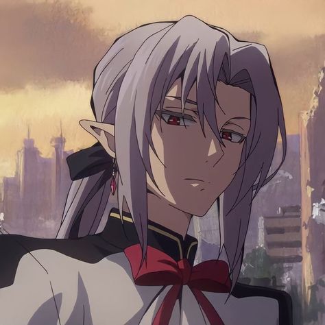 Ferid Bathory/ Seraph of the end/ Sakxracaps Ferid Bathory, School Icon, Seraph Of The End, Owari No Seraph, Me Me Me Anime, Anime Character Design, Random Things, Anime Character, Aesthetic Anime