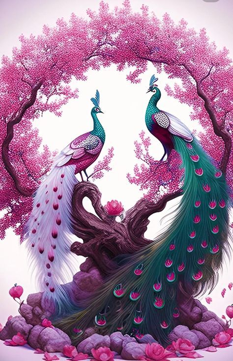 Fantasy Peacock, Male Peacock, Painting Sunrise, Modern Wallpapers, Hd Flower Wallpaper, Peacock Photos, Rose Flower Photos, Sea Creatures Art, Feather Drawing