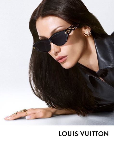 Louis Vuitton Sunglasses Campaign 2023 (Louis Vuitton) Sunglasses Campaign, Carine Roitfeld Style, 2023 Sunglasses, Isabella Hadid, Carine Roitfeld, Louis Vuitton Sunglasses, Bella Hadid Style, Moda Retro, Steven Meisel