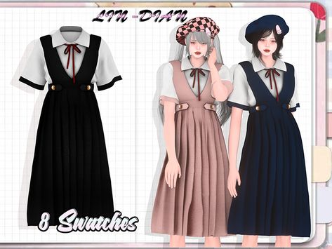 The Sims Resource - Uniform Academia Sims 4 Cc, Sims4 Uniform Cc, Sims 4 Japanese Uniform Cc, Sims 4 Uniform Cc School, The Sims 4 School Uniform, Sims 4 Korean Uniform Cc, Sims 4 Uniform Cc, Sims 4 Cc Japanese School Uniform, Sims 4 School Uniform