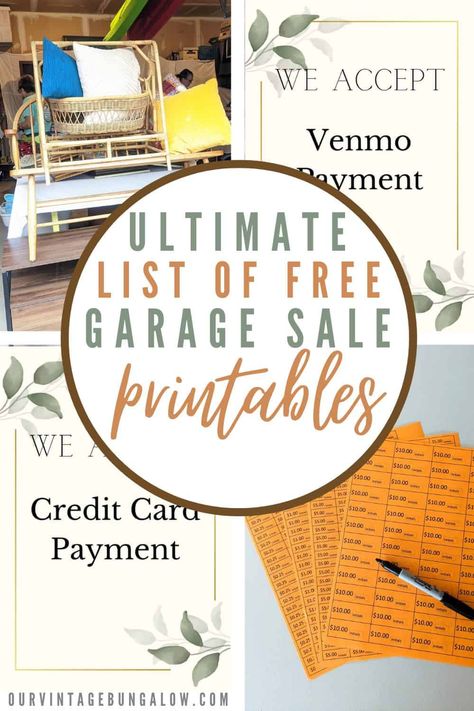 Here is an ultimate list of free garage sale printables, checklists and worksheets so you can start making some serious cash on kids clothes. Garage Sale Price Tags, Garage Sale Signs Funny, Unfinished Basement Laundry Room Ideas, Yard Sale Printables, Yard Sale Pricing Guide, Garage Sale Printables, Unfinished Basement Laundry Room, Garage Sale Pricing Guide, Unfinished Basement Laundry