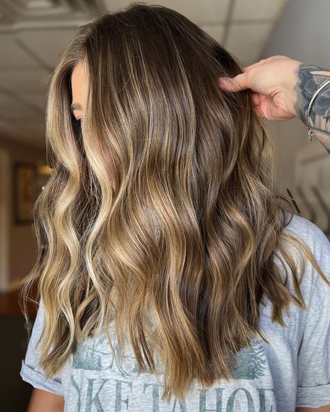 obsessed is an understatement 🤍 . . #cthair#modernsalon#beautylaunchpad#livedinhair#hairinspo#balayage Lived In Highlights Brunette, Lived In Highlights, Highlights Brunette Hair, Lived In Brunette, Highlights Brunette, Light Brunette, Accepting New Clients, Who People, Highlights Brown Hair