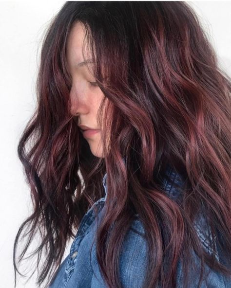 Dark Mahogany Hair, Mahogany Balayage, Mahogany Brown Hair Color, Hair Color Ideas For 2023, Mahogany Hair Color, Brown Hair Color Chart, Ombre Curly Hair, Mahogany Hair, Hair Color Mahogany