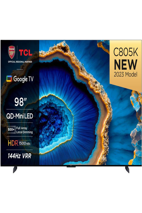 【Mini LED】Unique backlight technology brings uncompromised contrast, brightness, and uniformity for incredible viewing in any environment. 【QLED】Quantum dot technology delivers a billion different colors and shades for exceptionally vivid and lifelike picture performance. 【4K HDR PREMIUM 1300】Combined with quantum dot provides a superior High Dynamic Range (HDR) experience delivering accurate colors and finest details. Tv Without Stand, Hdr Pictures, Titanium Metal, Dvb T2, Google Tv, 4k Hdr, 4k Tv, Tv Led, Led Screen