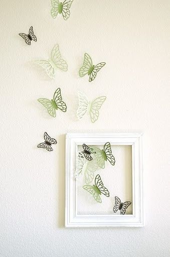 Next Bedroom, Cute Bedroom, Room Cute, Butterfly Room, Cute Room, Butterfly Girl, Paper Butterfly, Big Girl Rooms