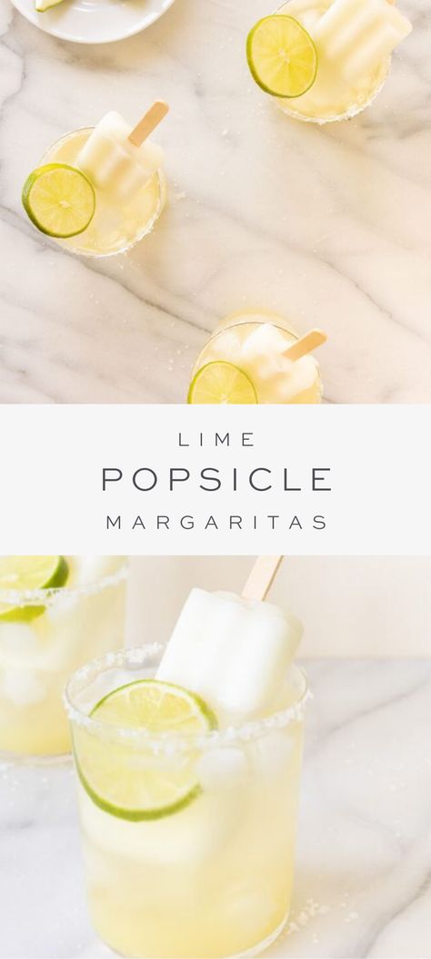 Brunch Food Party, Margarita Popsicles, Popsicle Cocktail, Healthy Lemonade, Make Ahead Brunch, Dinner Quick, Lime Margarita, Easy Drink Recipes, Brunch Food