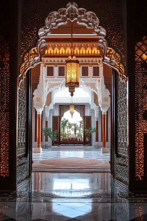 "Experience opulence at The Royal Mansour in Marrakech! 🏰🌟 Explore the exquisite luxury and architectural splendor of this iconic palace in our Pinterest carousel. ✨🌹 #RoyalMansour #LuxuryTravel #Marrakech" Morocon Designs Home, Slavic Architecture, Arabian Palace, Moroccan Palace, Royal Mansour Marrakech, Riad Marrakech, Royal Palace, 21st Birthday, Marrakech