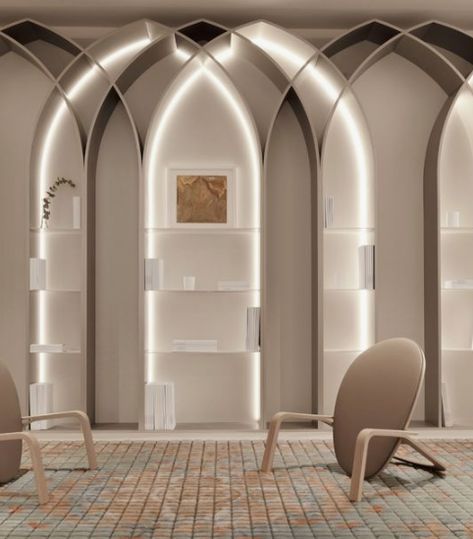 Muslim Prayer Room Ideas, Mosque Design, Jewelry Store Design, Lobby Design, Islamic Design, Retail Interior, Prayer Room, Store Design Interior, Store Interior