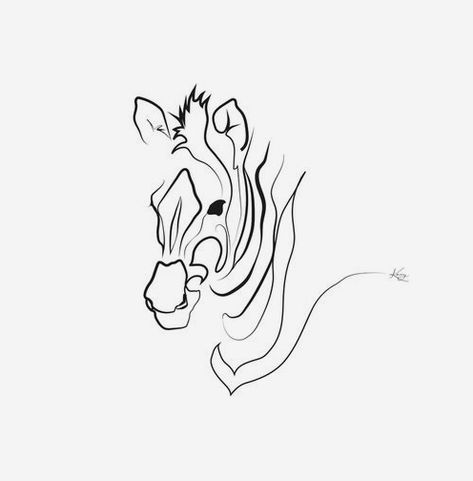 Simple Zebra Tattoo, Zebra Tattoo Small Simple, Zebra Line Drawing, Zebra Line Art, Zebra Tattoo Ideas, Zebra Tattoo, Zebra Tattoos, Counselling Room, Cute Small Drawings