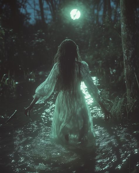 Day 1️⃣1️⃣ Banshee & Mist #simplyaiprompts Her painful cries and screams are like a whisper in the wind, never to be heard 😔 . . . . #banshee #hauntedhalloween #swampvibes #mistylandscape #spookyscenery #screams #boo Banshee Mythology, Banshee Aesthetic, Banshee Art, Alligator Meat, Fairy Vibe, Goth Pfp, Apocalypse Aesthetic, Lost Forever, Clear Winter