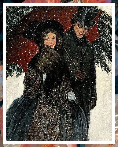 Christmas Paintings - Visit to get the best designs. Couples Vintage, Pantry Organisation, Victorian Couple, Victorian Romance, Victorian Ladies, Portrait Vintage, Vintage Couples, Holiday Poster, Victorian Lady