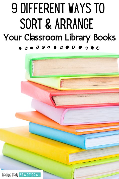 9 Different Ways to Sort & Arrange Your Classroom Library Books in Upper Elementary Organize Classroom Library, Elementary Classroom Library, Organize Classroom, Class Library, Teaching Third Grade, Reading Comprehension Strategies, 5th Grade Classroom, 4th Grade Reading, Upper Elementary Classroom