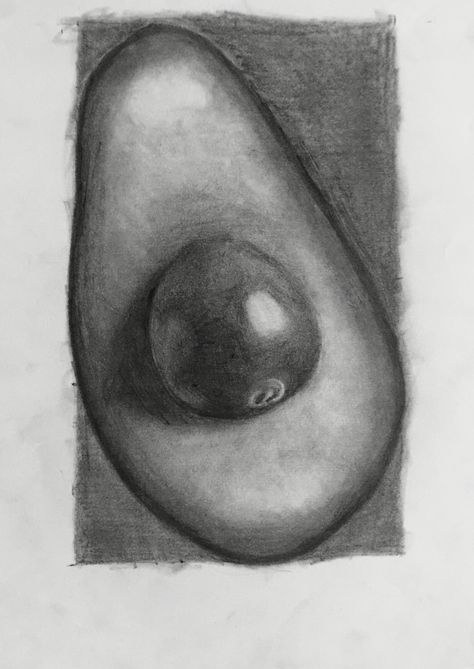 Avocado charcoal sketch Avocado Sketch Pencil, Avocado Sketch, Avocado Drawing, Inspiration Painting, Charcoal Sketch, Black And White Sketches, Art Inspiration Painting, Charcoal Drawing, Diy Art