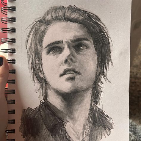 i hate realism dont look too close guys #gerardway#gerardwayfanart#mcr#mcrfanart#mychemicalromance#mychemicalromancefanart Mcr Drawing Ideas, Mcr Painting Ideas, Gerard Ways Art, Gerard Way Fanart, Mcr Drawings, Gerard Way Drawing, Gerard Way Art, Mcr Fanart, Gerard And Frank