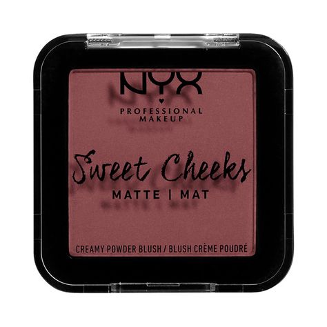 NYX Fig Sweet Cheeks Creamy Powder Blush (Matte) Review & Swatches Nyx Blush, Benefit Cosmetics Brow, Mens Lacoste, Vegan Mascara, Laura Mercier Tinted Moisturizer, Matte Blush, Bite Beauty, Match Point, Macadamia Oil