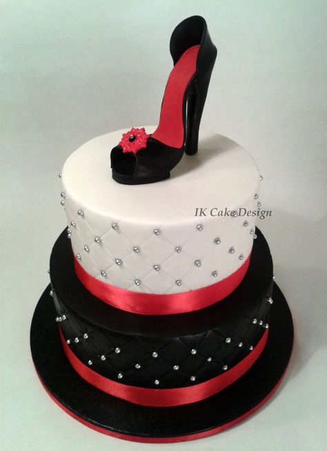 21+ Awesome Image of High Heel Birthday Cake - entitlementtrap.com Birthday Cake 50th Women, Happy Birthday Cakes For Women, Heels Cake, 40th Birthday Cake For Women, Birthday Cupcakes For Women, Shoes Runway, Quilted Cake, 19th Birthday Cakes, Shoes Classy