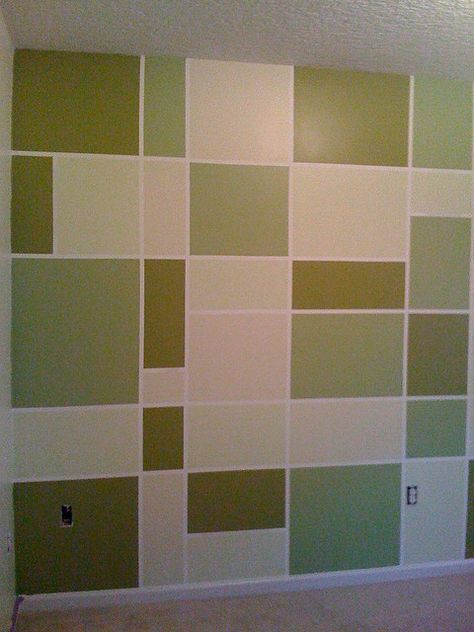 possible design pattern for the big kitchen wall                                                                                                                                                      More Nursery Wall Painting, Geometric Wall Paint, Wall Paint Patterns, Wall Inspiration, Bedroom Wall Designs, Wall Paint Designs, Paint Colors For Home, Painting Bathroom, Inspiration Wall