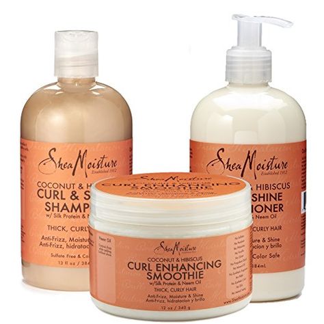 Introducing Shea Moisture Coconut and Hibiscus Combination Pack  13 oz Curl  Shine Shampoo 13 oz Curl  Shine Conditioner  12 oz Curl Enhancing Smoothie. Get Your Ladies Products Here and follow us for more updates! Shea Moisture Coconut And Hibiscus, Shea Moisture Shampoo, Shea Moisture Coconut, Cantu Hair Products, Curl Enhancing Smoothie, Coconut Hibiscus, Best Natural Hair Products, Coconut Oil Hair Mask, Good Shampoo And Conditioner