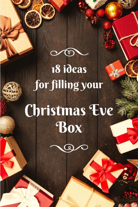 Christmas Eve Box For Kids, Treats Christmas, Xmas Eve Boxes, Its Christmas Eve, Diy Christmas Gifts For Family, Christmas Eve Gift, Christmas Centerpieces Diy, Festive Treats, Christmas Eve Box