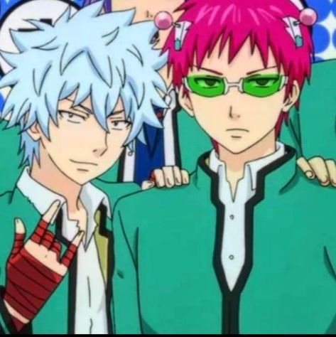 Kaido And Saiki Matching Pfp, Saiki And Kaidou Matching Pfp, Saiki K Matching Pfp 2 People, Duo Cosplay Anime, Kaido And Saiki, Saiki K And Kaido, Saiki And Kaidou, Saiki X Kaidou, Kaidou Saiki K