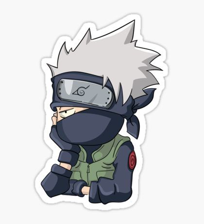 Kakashi Naruto Pegatina Kakashi Stickers Printable, Kakashi Hatake Stickers, Naruto Chibi Stickers, Cute Naruto Stickers, Naruto Stickers Printable, Kakashi Sticker, Naruto Stickers, Cartoon Naruto, Naruto Cartoon