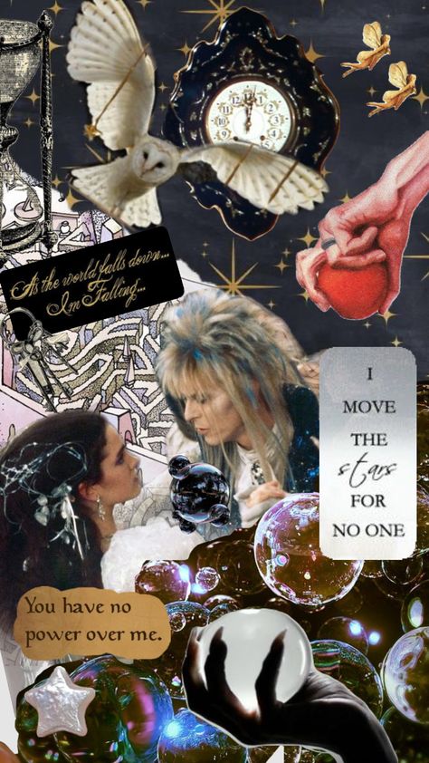 #labryinthmovie #davidbowie #80smovies #vintage #movies #quotes Labyrinth Aesthetic Wallpaper, Labrynth Movie Aesthetic, Labyrinth Movie Art, Labyrinth Quotes, Labyrinth Aesthetic, Labyrinth Art, Labyrinth 1986, Labyrinth Movie, Movie Collage