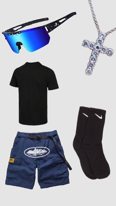 Simple cool boteen boy outfit Drip Ideas, Outfit Shuffles, Drippy Outfit, Outfit Inso, Sport Clothes, Boys Fits, Black Men Fashion Swag, Simple Fits, Guys Clothing Styles