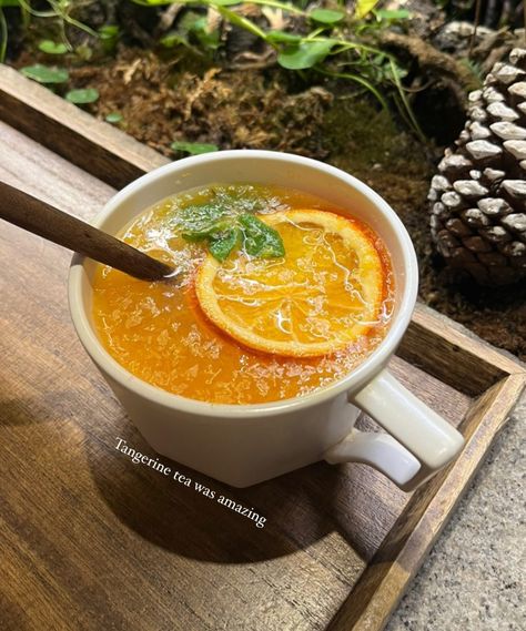 #tangerines#tangerinetea#tea#brittain#japan#coffeehouse#coffeeshop#beautiful#oranges#aesthetics#natural#pretty#woods#japanesecafe#cafe#japancore Japanese Cafe, Natural Pretty, Orange Drinks, Orange Tea, Natural Drinks, Coffeehouse, Orange Aesthetic, Tea Time, Vision Board