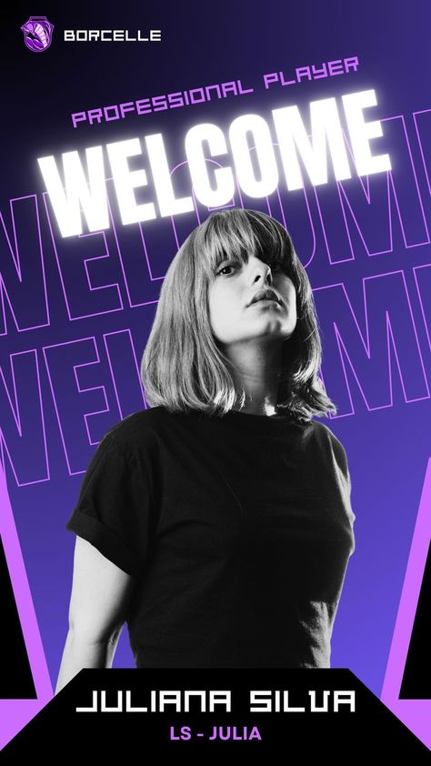 "Welcome the newest addition to your team with our purple modern eSports player Instagram story template! Perfect for introducing fresh talent and showcasing their skills in a vibrant, stylish way. 🎮💜✨ #NewPlayer #Esports #TeamAnnouncement" Team Social Media Post, Welcome To The Team, Instagram Story Template, Story Template, Social Media Template, Media Post, Graphic Poster, Social Media Post, Instagram Story