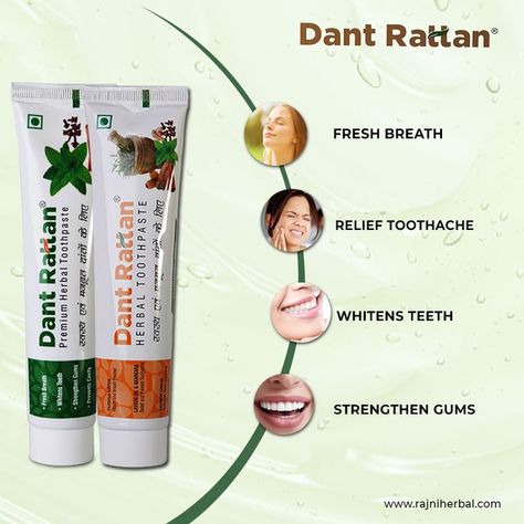 ⭐⭐⭐⭐⭐ Dant Rattan Herbal Toothpaste (100gm) + Premium Herbal Toothpaste (100gm) ₹110.00 ⭐⭐⭐⭐⭐ 👉👉 Click Here :- https://www.rajniherbal.com/dant-rattan-herbal-toothpaste-100gm-premium-herbal-toothpaste-100gm/ Tooth Care 👉👉 Click Here :- https://www.rajniherbal.com/tooth-care #onlineshopping #bestdeals #onlineshop #herbaltoothpaste #herbaltoothpastetiens #herbaltoothpastetiensbogor #toothpaste #toothpastefordinner #toothpasteap24 #toothpastetablets #toothpastedispenser Herbal Toothpaste, Tooth Care, Medical Herbs, How To Prevent Cavities, Toothpaste Dispenser, Teeth Care, Cooking Timer, Cavities, Teeth Whitening