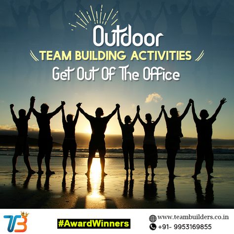 Get out of the office to boost the team engagement through outdoor activities by Team Builders India. Contact us at +91-9953169855 to plan an outing. #TeamBuilders #TeamBuilding #Activities #employeeengagement #teamcollaboration #outdoorfun #activity Teambuilding Activities, Team Builders, Team Building Activities, Employee Engagement, Team Building, Outdoor Fun, The Team, Getting Out, The Office