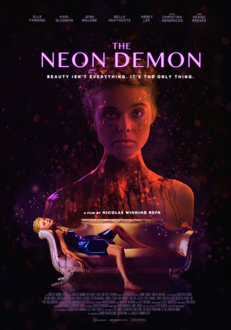 Beauty isn’t everything. It’s only thing. The neon demon (2016) by @nwrefn #theneondemon Possession 1981 Poster, The Neon Demon Poster, Neon Demon Movie, Angels And Demons Movie, Elle Fanning Neon Demon, The Neon Demon, Neon Demon, Psychological Horror, Dark Feminine