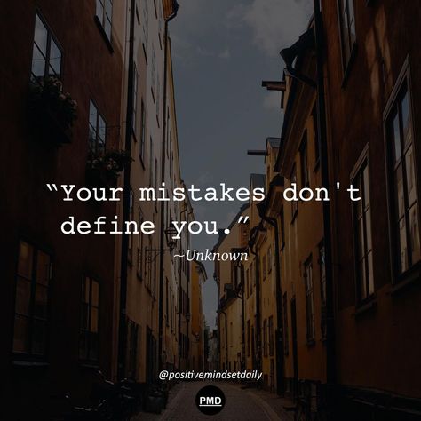 Positive Mindset Daily on Instagram: ““Your Mistakes don't define you, rather it directs you towards your goal and leads you to victory.”🏆~Hardik Desai” Quotes Of Friends, Christian Quotes Short, Uplifting Bible Quotes, Uplifting Christian Quotes, Morals Quotes, Quotes About Hard Times, Inspirational Quotes For Students, Inspirational Words Of Wisdom, Work Motivational Quotes