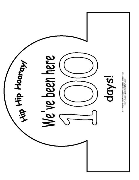 100DayCrown.gif 816×1,056 pixels Dental Health Crafts, 100 Días De Clases, 100th Day Of School Crafts, Math Literacy Activities, 100 Day Of School Project, Free Printable Math Worksheets, Clever Classroom, Math Activities For Kids, Fun Math Activities