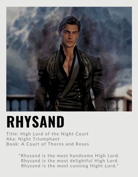 Acotar Rhysand Beast Form, Rhysand Rokii, Acosaf Aesthetic, Acotar Series Books, Ryshand Acotar, Rhysand Fan Art, Acotar Book 1, Rhysand Aesthetic, Acotar Poster