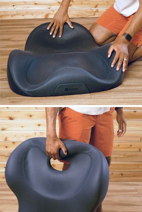 Float ergonomic cushion makes meditation a more uplifting experience - Yanko Design Maternity Chair, Yoga Meditation Room, Meditation Chair, Yoga Cushions, Poker Set, Zen Room, Fun Furniture, Lotus Pose, Yoga Positions