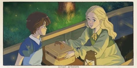 When Marnie Was There Fanart, Marnie Was There, When Marnie Was There, Miraculous Characters, Special Place In My Heart, Miyazaki, Anime Movies, Studio Ghibli, The Movie