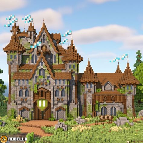 #minecraft #minecraftbuilds #minecrafthouses #minecraftserver #minecraftideas #minecraftmemes #minecraftjava #minecraftbuilddesigns #minecraftdaily #inspiration #creative #mojang #terralith #cottagecore #aestheticminecraft #cozycore #vanillabuilds #vanillatweaks #bettervanillabuilding #medievalminecraft #minecraftseeds #mcyt Minecraft Medieval Buildings, Minecraft Medieval Castle, Minecraft Castle Blueprints, Minecraft Medieval House, Minecraft Castle Designs, Small Castle, Minecraft Kingdom, Minecraft Structures, Minecraft House Plans