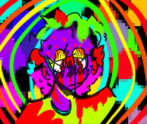 I was listening to hyper pop and drew this 🌈🌈🌈🌈🌈 #hyperpop #art #drawing #hyper #spotify #doodle Spotify Doodle, Hyperpop Art, Hyper Pop, Eyestrain Art, Different Aesthetics, Trailer Park, Art Drawing, Doodles, Digital Art