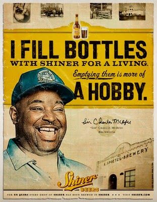 Shiner Beer, Beer Ads, Beer Advertising, Beer Ad, Beer Poster, Beer Company, Beer Packaging, Beer Design, Vintage Beer