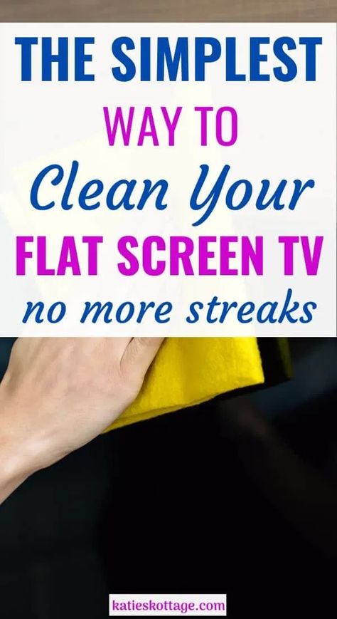 The simplest way to clean your flat screen tv. Safe for all types of screen. Say goodbye to the smudges and smears. Cleaning Flat Screen Tv, Tv Screen Cleaner Diy, Clean Tv Screen Flats, Clean Flat Screen Tv, Tv Cleaner, Clean Tv Screen, Tv Screen Cleaner, Computer Screen Cleaner, Electric Screen